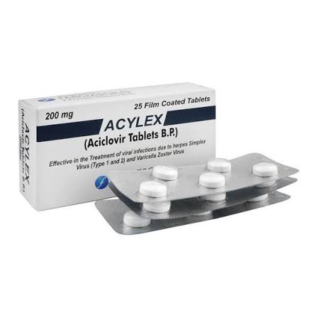ACYLEX 200MG TAB
