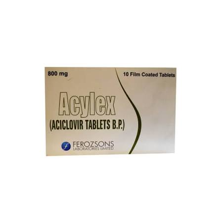 ACYLEX 800MG TAB