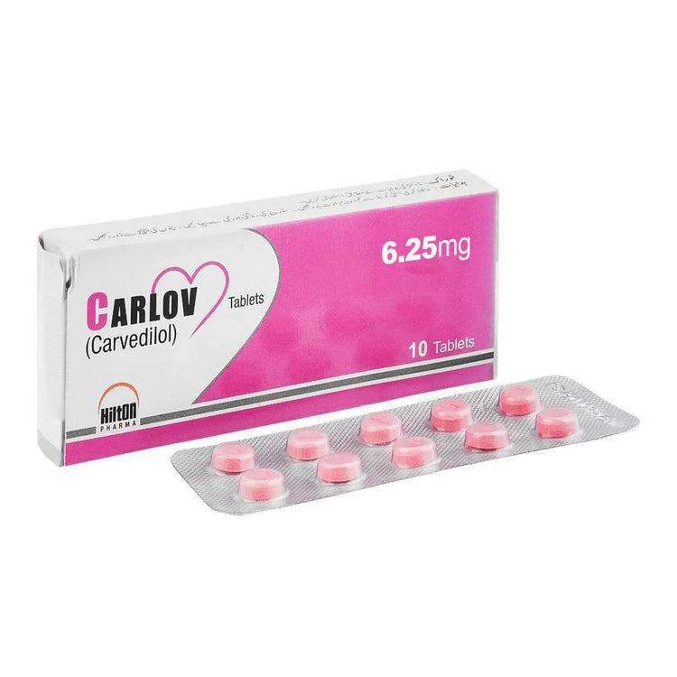 CARLOV 6.25MG TAB