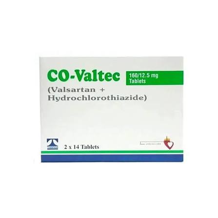 CO VALTEC 160/12.5MG TAB