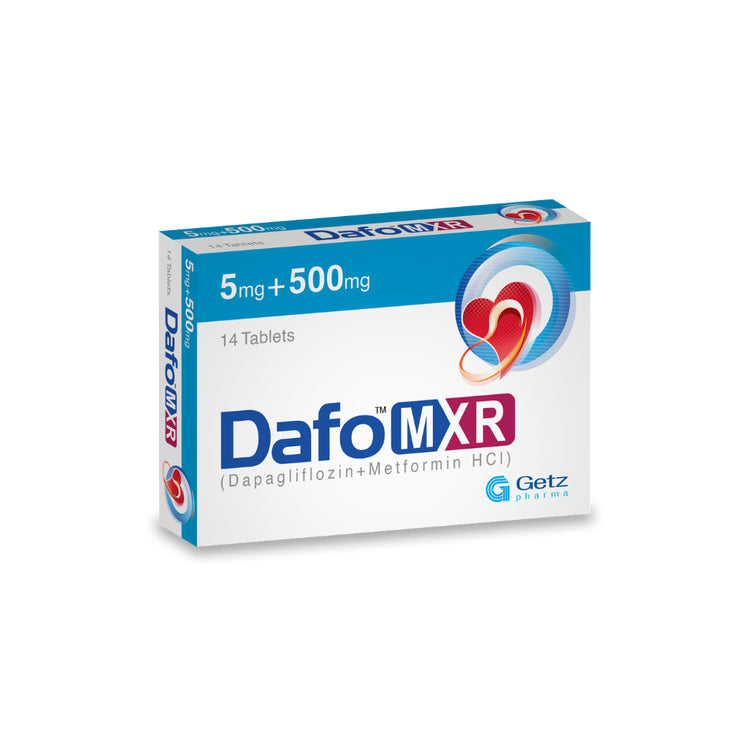 DAFO MXR TAB 5+500MG