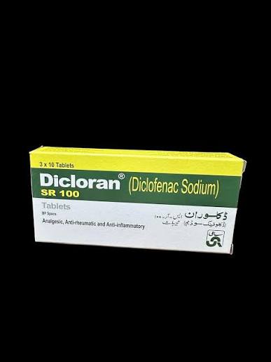 DICLORAN SR 100MG TAB
