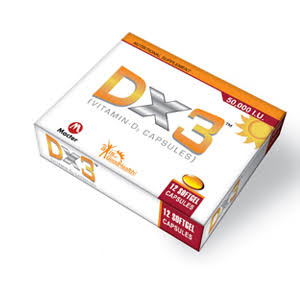 DX3 SOFTGEL CAP 1S