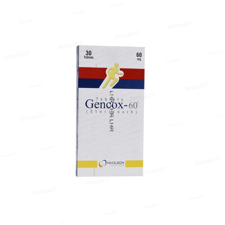 GENCOX 60MG TAB