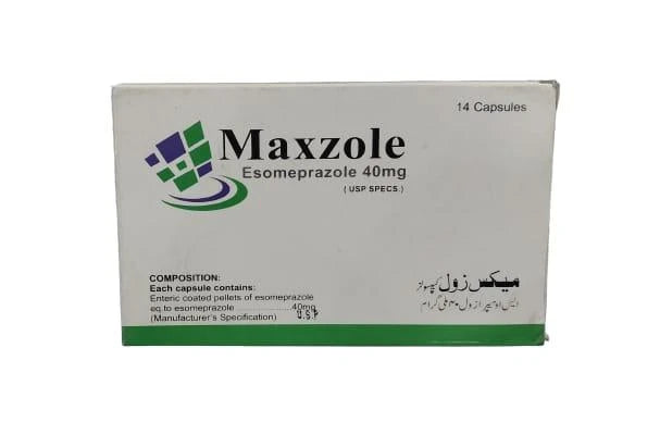 MAXZOLE 40MG CAP