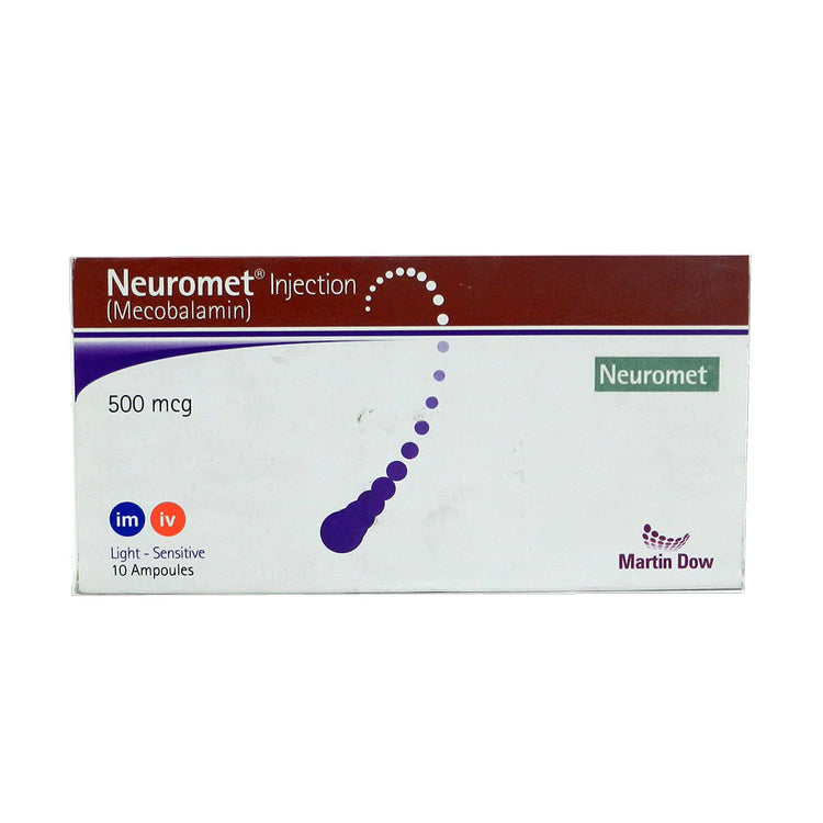 NEUROMET 500MCG INJ
