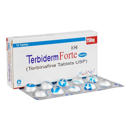 TERBIDERM 250MG TAB