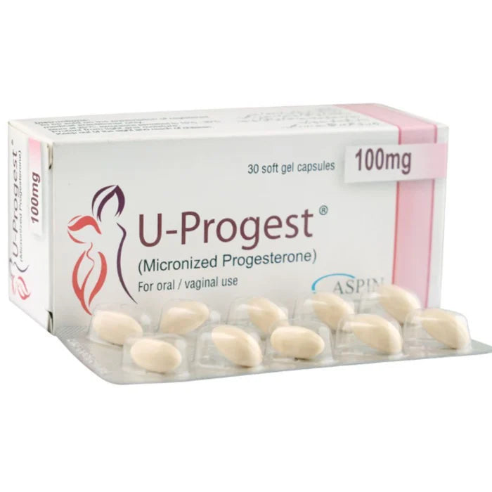 U PROGEST 100MG CAP