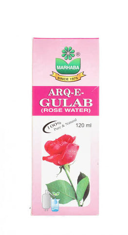 ARQ E GULAB SPRAY 120ML(MARHABA)