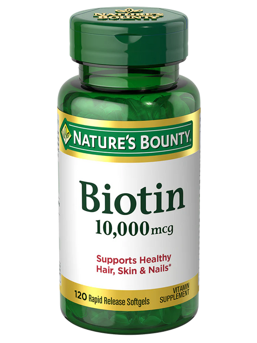 BIOTIN (NAT B) 10000MCG CAP (120S)