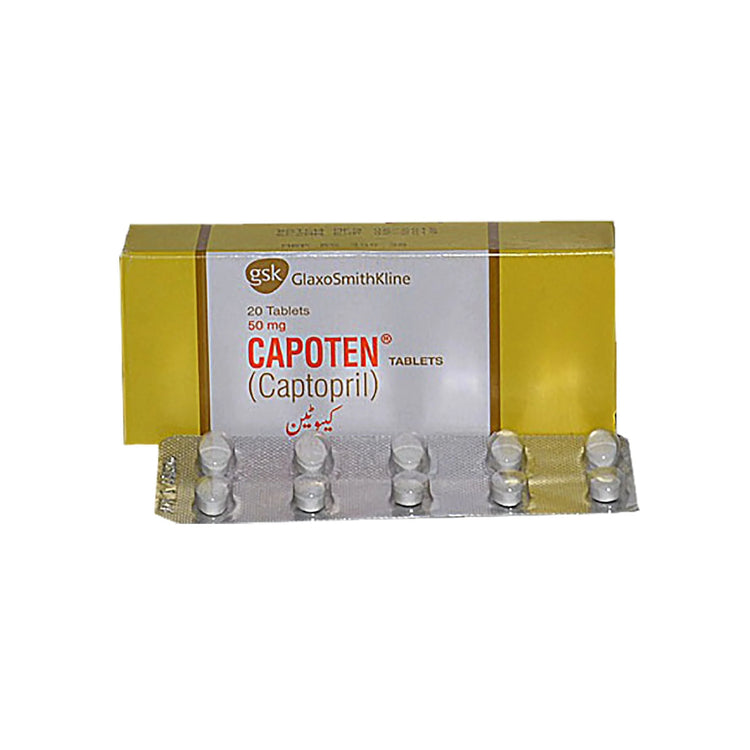 CAPOTEN 50MG TAB