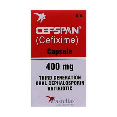 CEFSPAN 400MG CAP