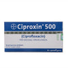 CIPROXIN BAYER 500MG TAB
