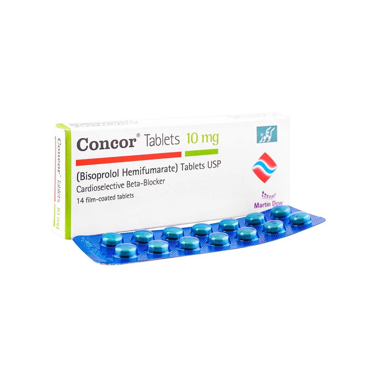 CONCOR 10MG TAB