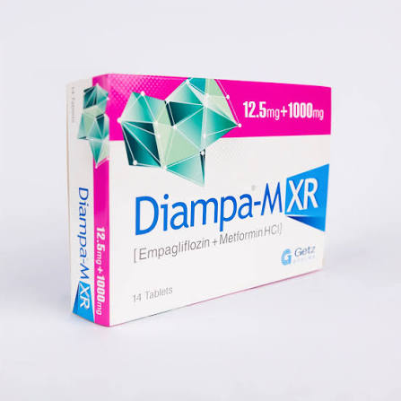 DIAMPA M XR 25/1000MG TAB