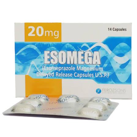 ESOMEGA 20MG CAP