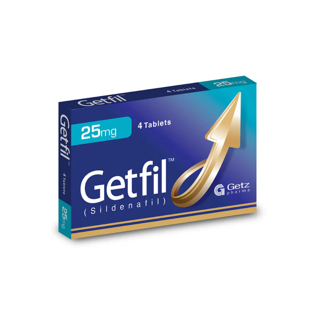 GETFIL TAB 25MG 4S