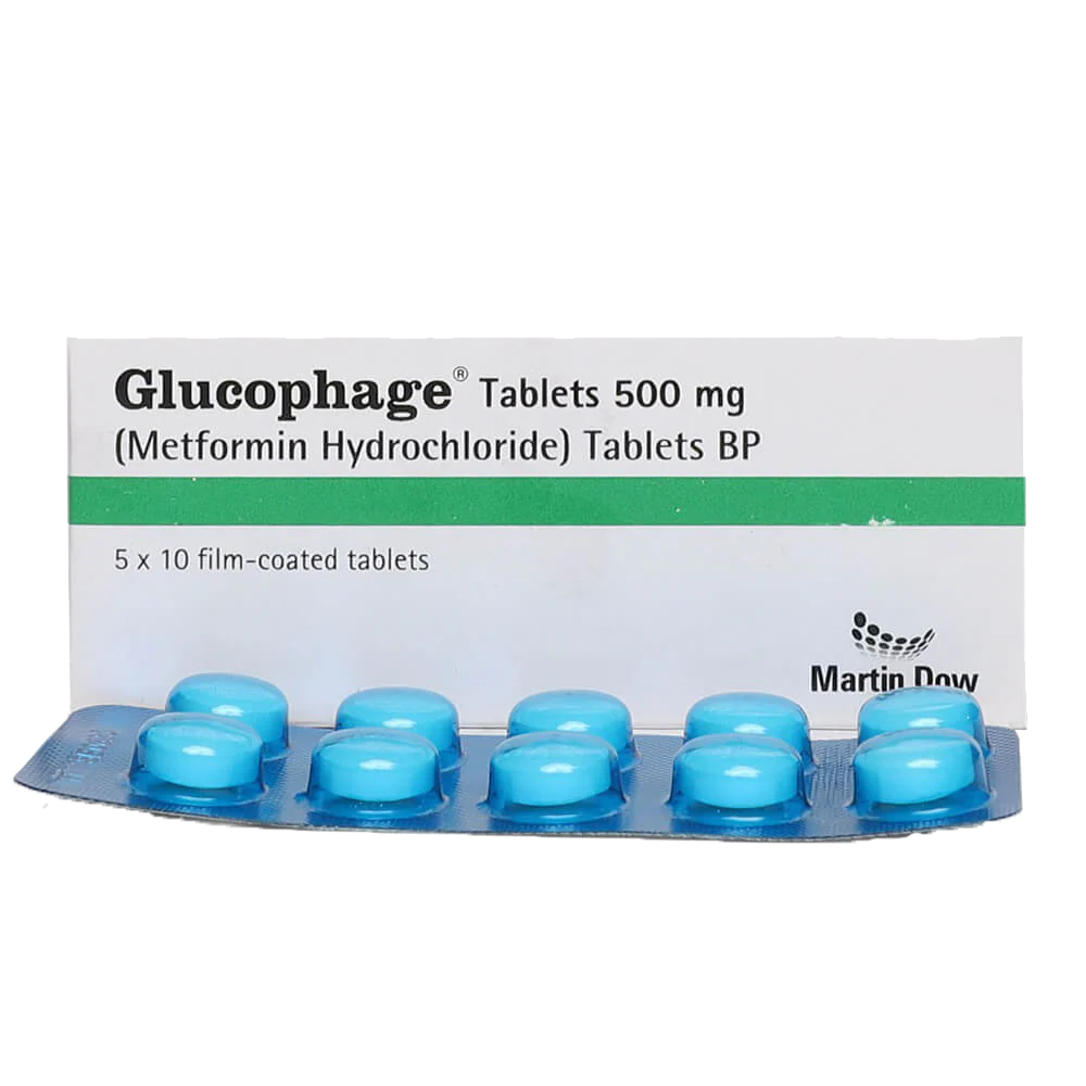 GLUCOPHAGE 500MG TAB