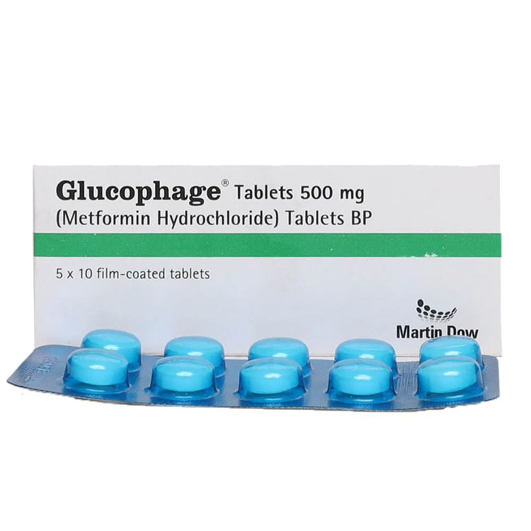 GLUCOPHAGE 500MG TAB