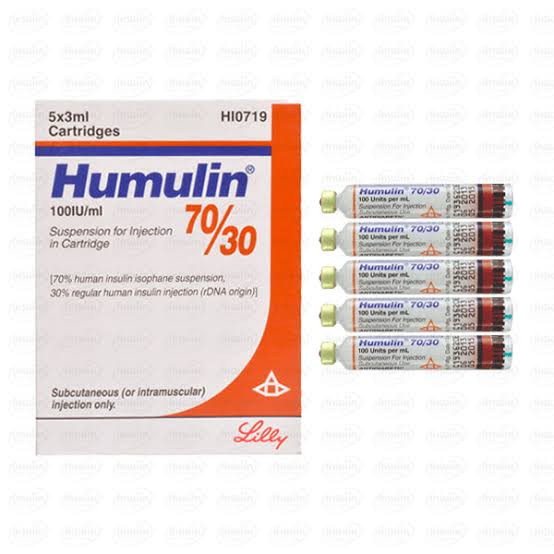 HUMULIN CARTIGE 70/30