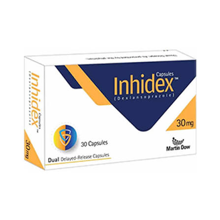 INHIDEX 30MG CAP