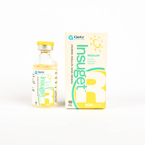 INSUGET R 100IU INJ