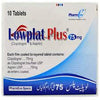 LOWPLAT PLUS 75MG TAB