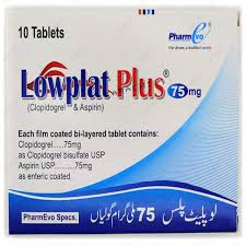 LOWPLAT PLUS 75MG TAB