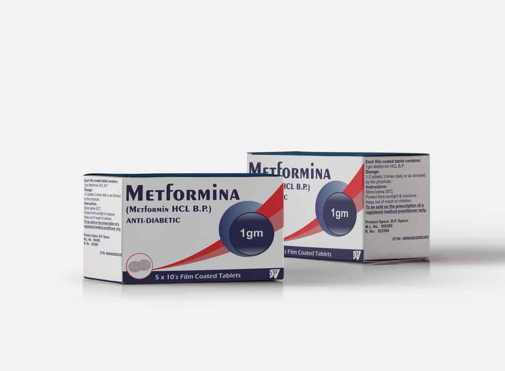 METFORMINA 1GM TAB