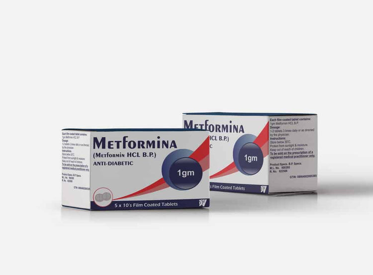METFORMINA 1GM TAB