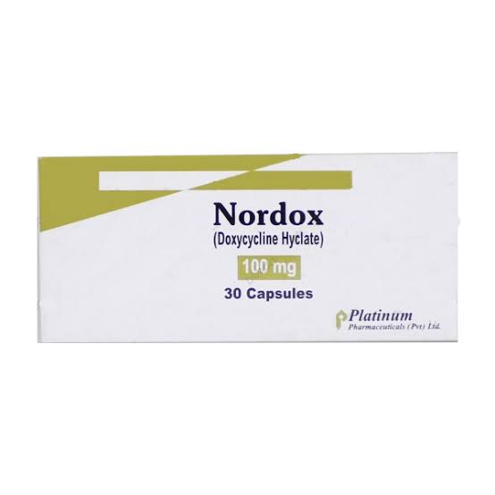 NORDOX 100MG CAP