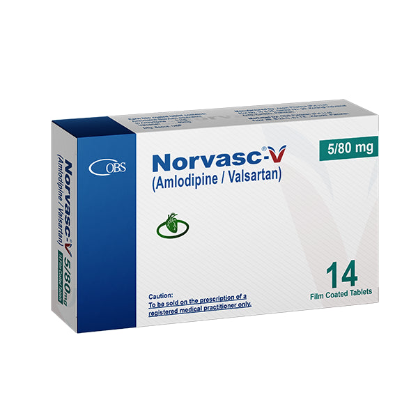 NORVASC 5/80 MG TAB