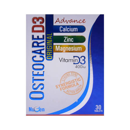 OSTEOCARE D3 TAB 30S