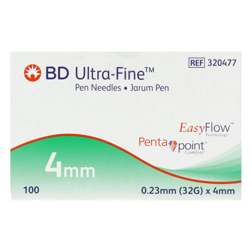 PEN NEDLE 4MM (BD)