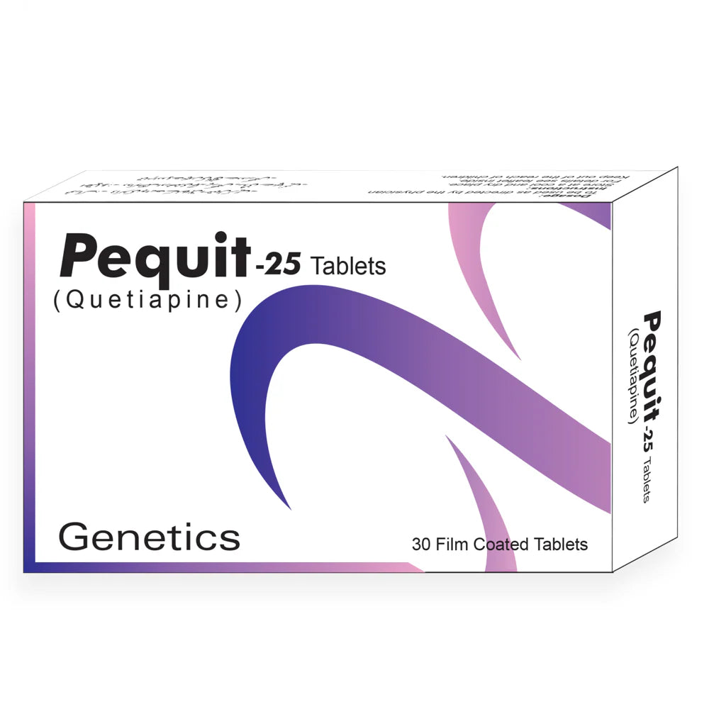 PEQUIT 25MG TAB