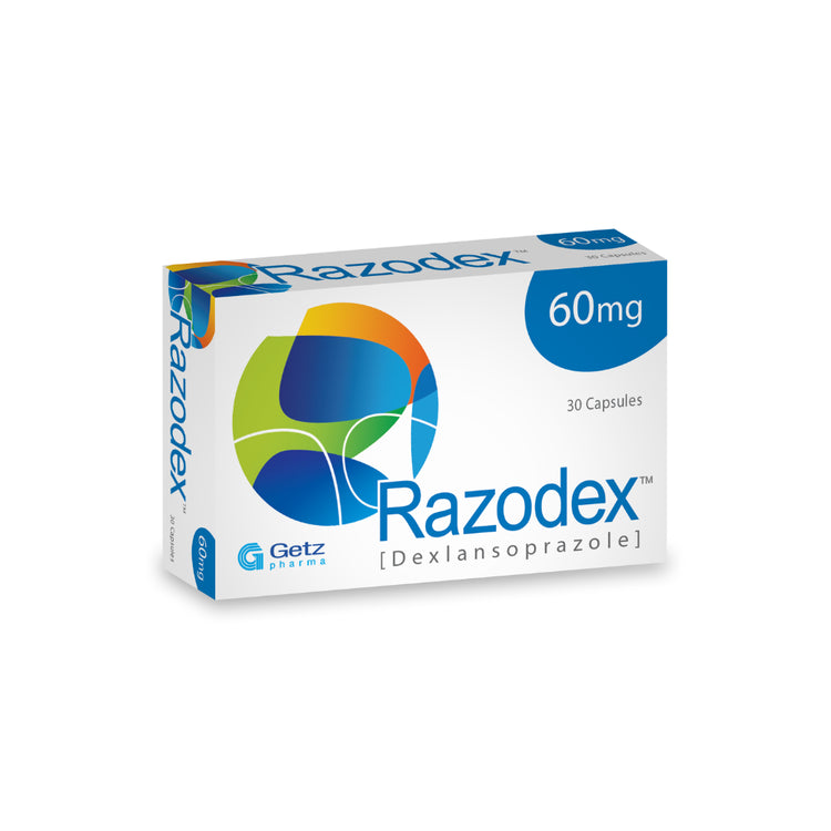 RAZODEX 60MG CAP