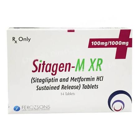 SITAGEN M XR 100/1000MG TAB