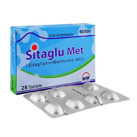 SITAGLU MET 50/500MG TAB 28S