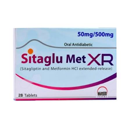 SITAGLU MET XR 50/500MG TAB 28S,