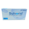 SULVORID 50MG TAB