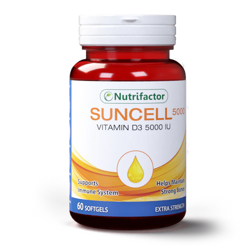 SUNCELL 5000IU CAP 60S (NUT F)
