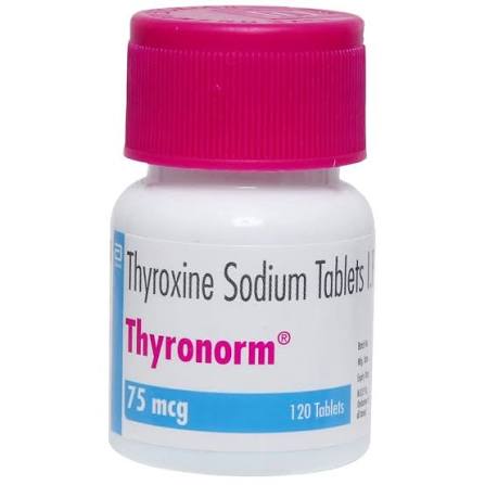 THYRONORM 75MCG TAB