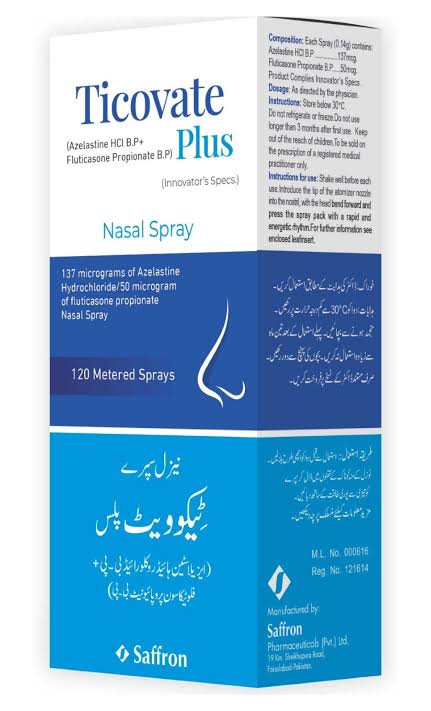 TICOVATE PLUS NASAL SPRAY