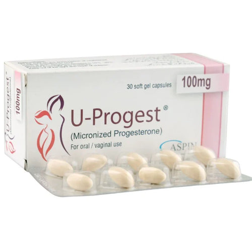 U PROGEST 100MG CAP