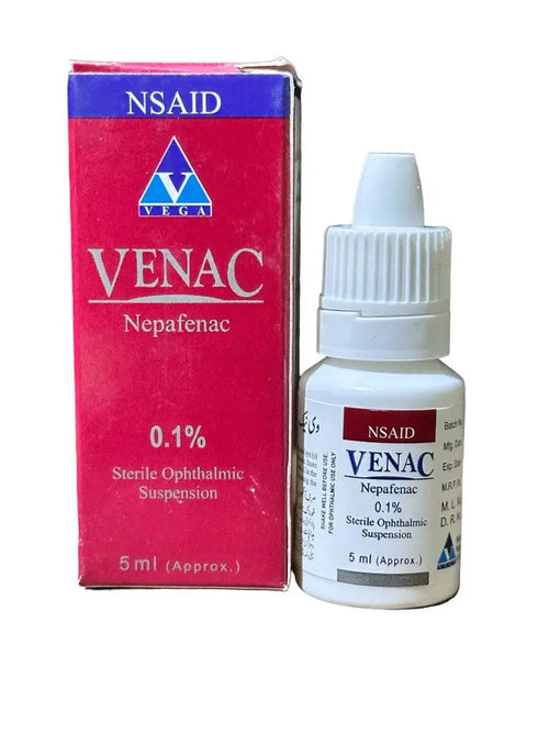 VENAC 0.1% EYE DROP