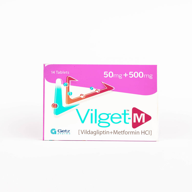 VILGET M 50/500MG TAB