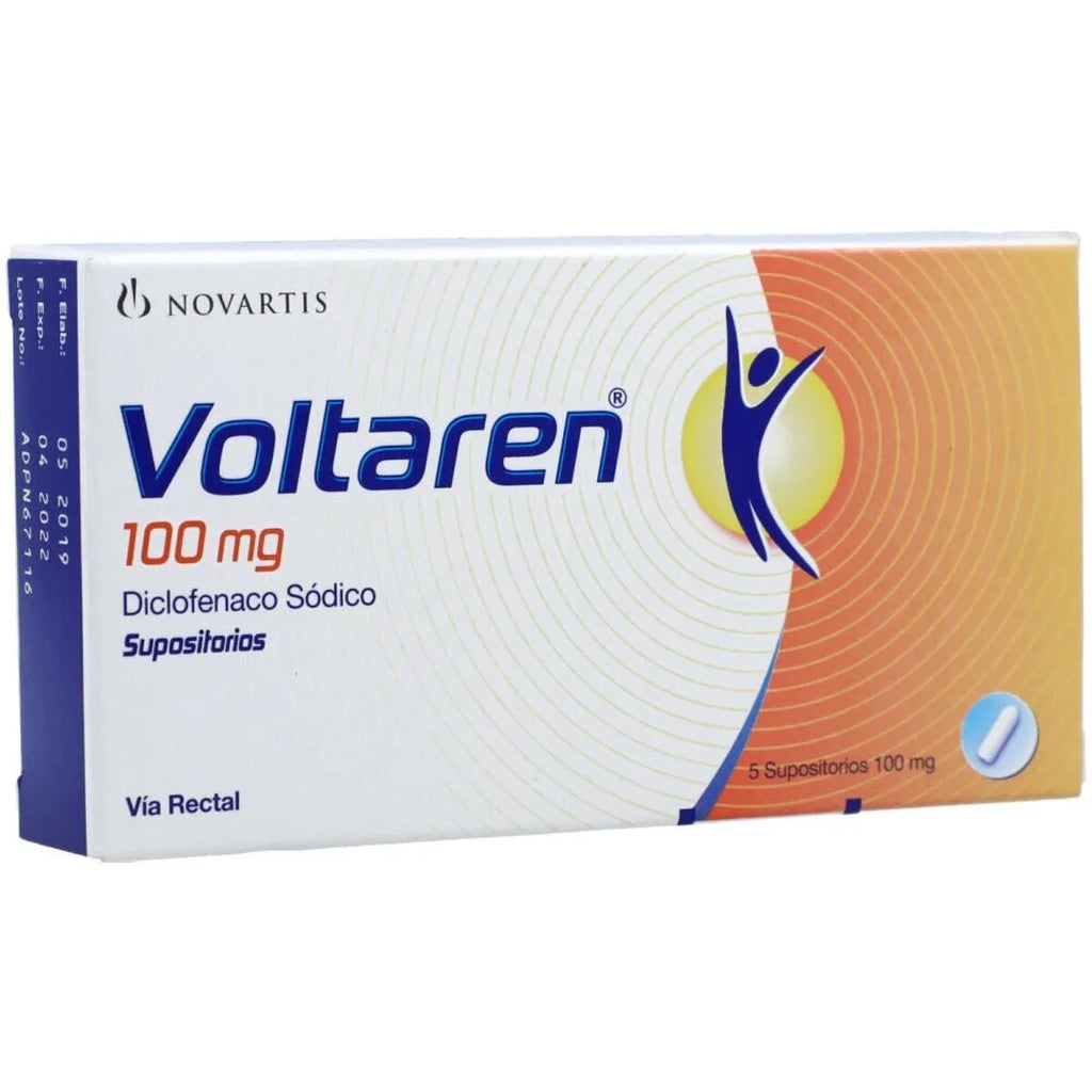 VOLTRAL SUPP 100MG