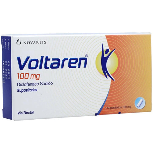 VOLTRAL SUPP 100MG