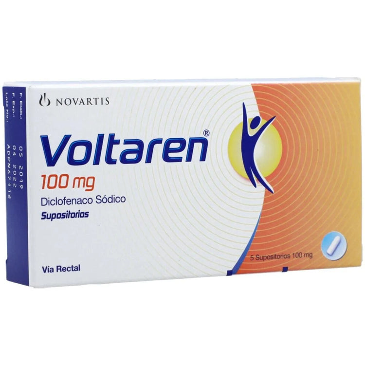 VOLTRAL SUPP 100MG