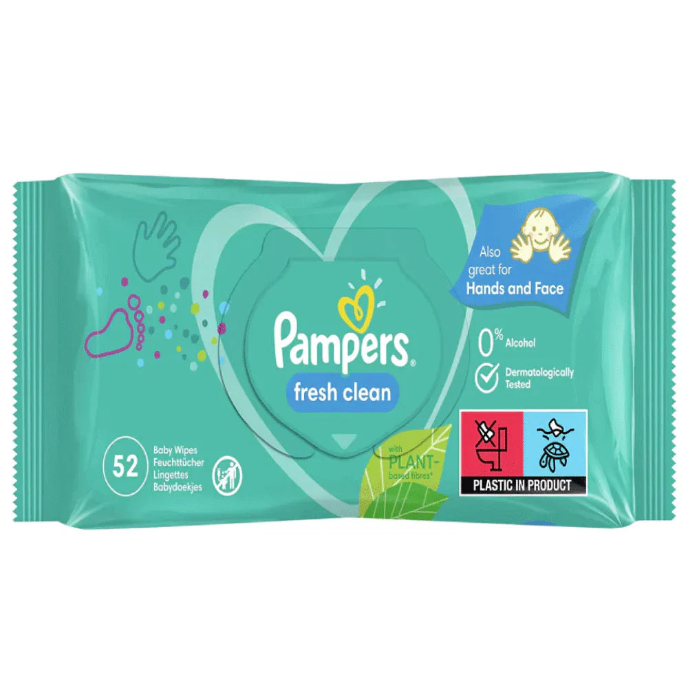 WIPES ( PAMPER ) 52S (GREEN)